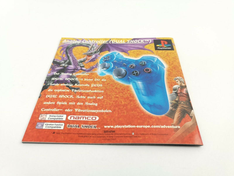 Sony Playstation 1 " Dragon Valor & Magic Line Lösungsheft " Dragonvalor | Ps1