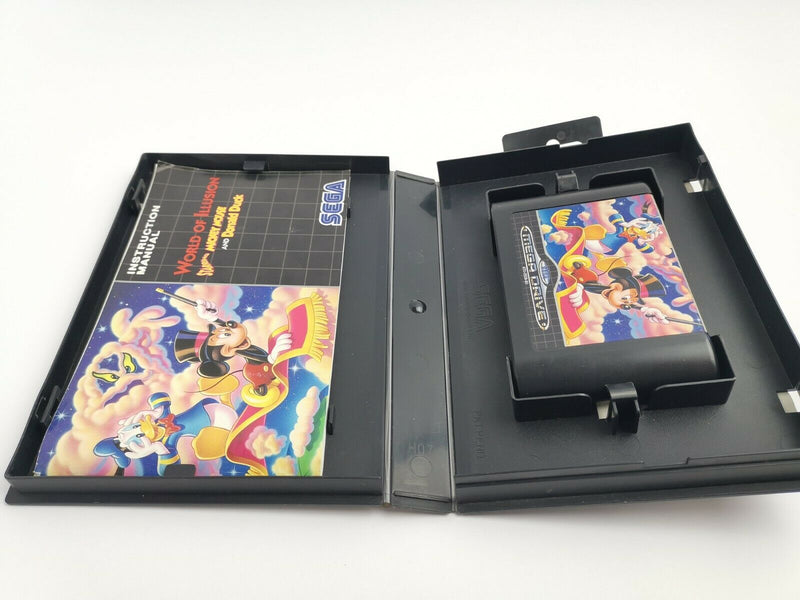 Sega Mega Drive Spiel " World of Illusion Starring Mickey Mouse and Donald Duck