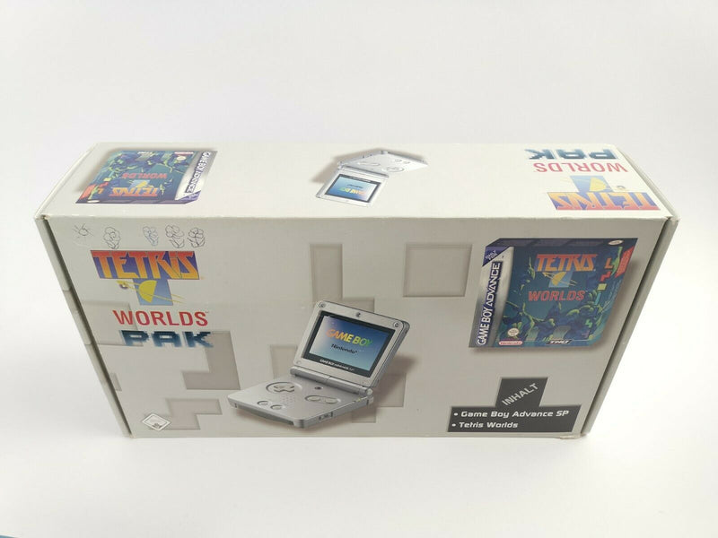 Nintendo Gameboy Advance Konsole " SP Tetris Worlds Pak " GBA | Ovp