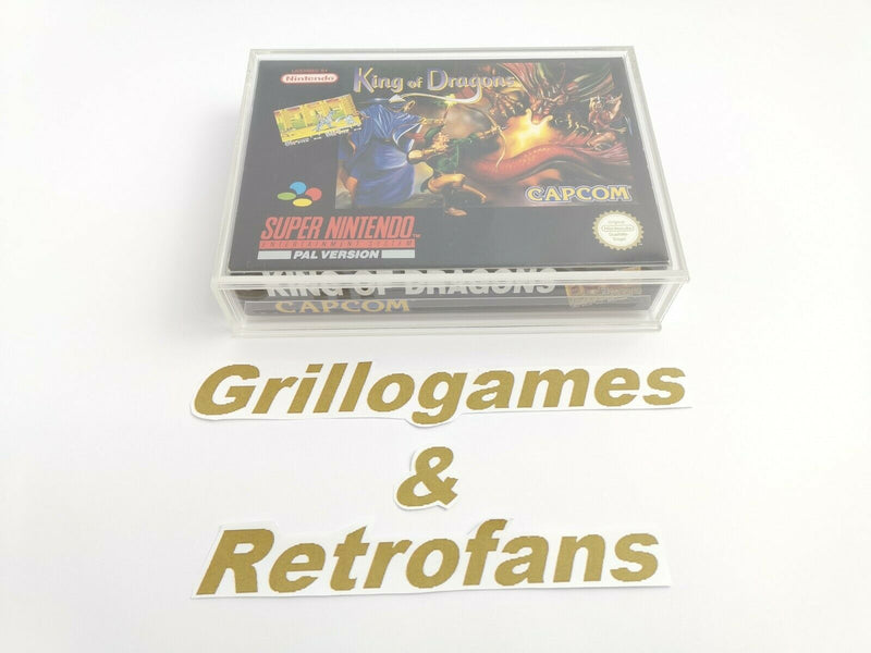 Super Nintendo Spiel " King of Dragons " Snes | Ovp | Pal | CIB |