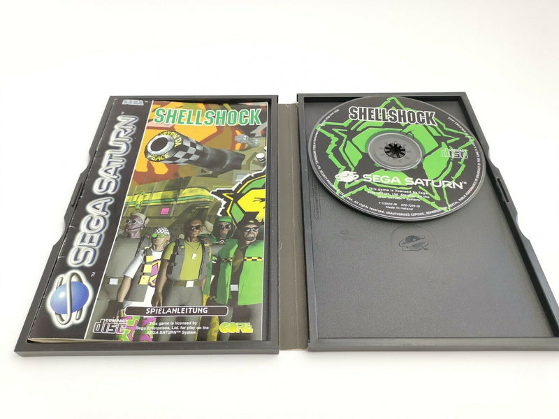 Sega Saturn Spiel " Shellshock " Pal | Ovp | SegaSaturn Ss
