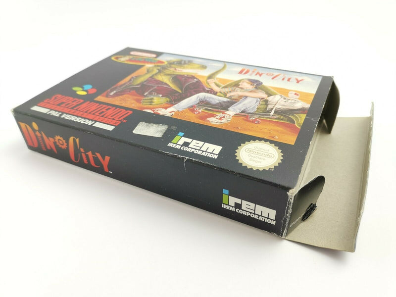 Super Nintendo Game "Dino City" Snes | Original packaging | Pal | Noe