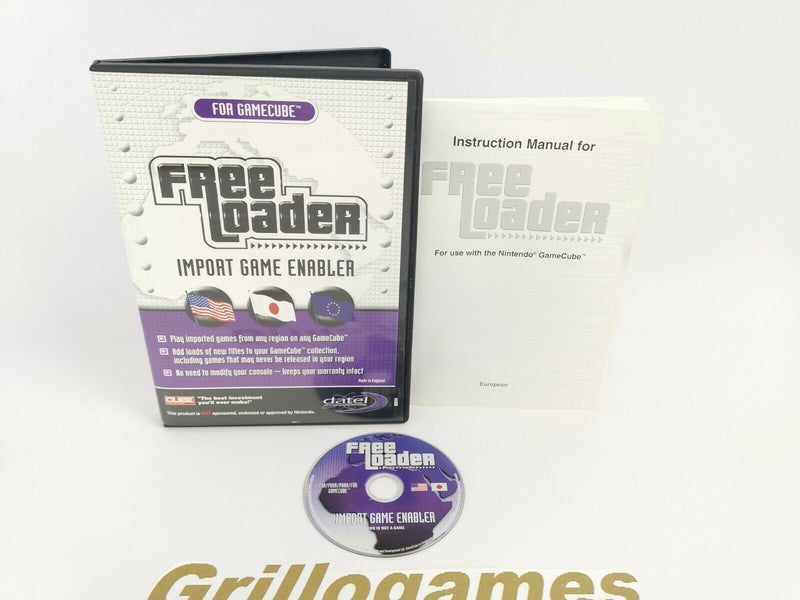 Nintendo Gamecube Game "Free Loader Import Game Enabler for Gamecube" GC | Ovp