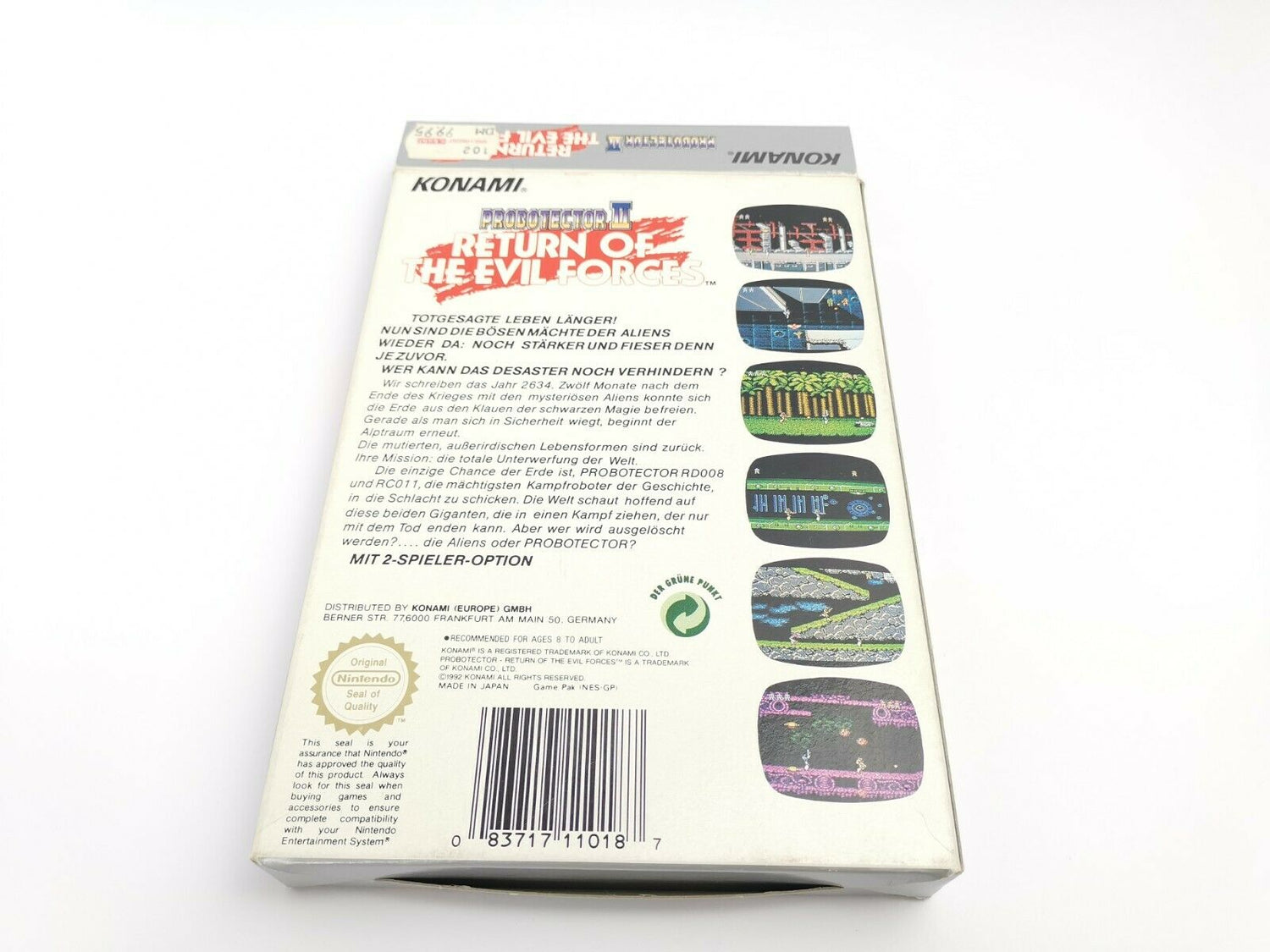 Nintendo Entertainment System Spiel 