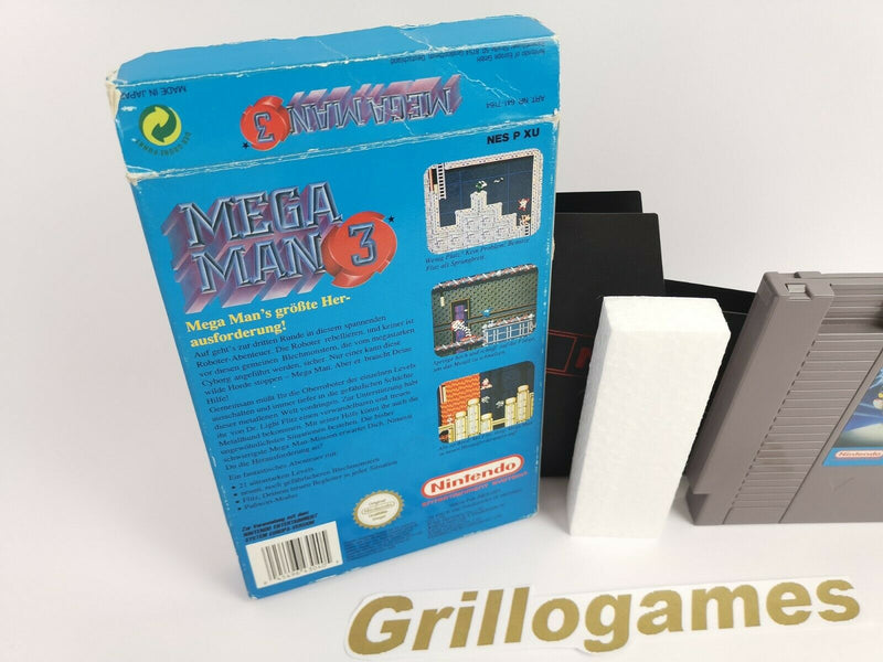 Nintendo Entertainment System Spiel " Mega Man 3 " | NES | Ovp