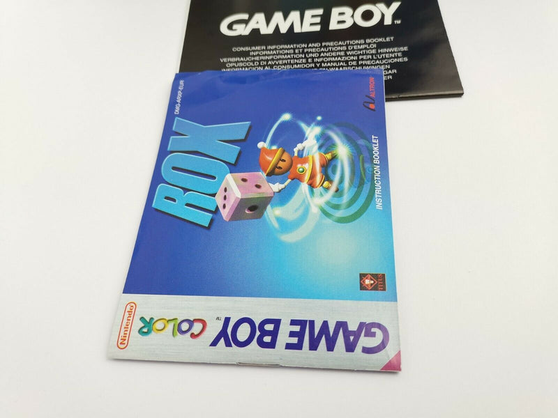 Nintendo Gameboy Color Spiel " Rox " Ovp | Pal | Game Boy | GBC