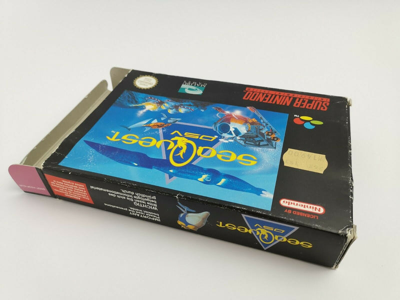 Super Nintendo Spiel " Sea Quest DSV " SNES | OVP | PAL EUR
