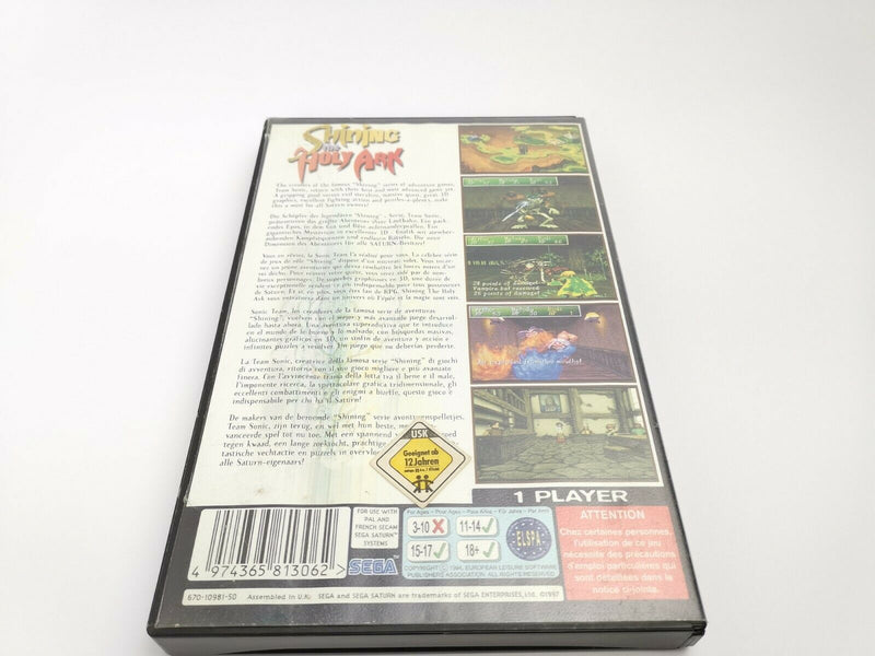 Sega Saturn Spiel " Shining the Holy Ark " SegaSaturn | OVP | PAL