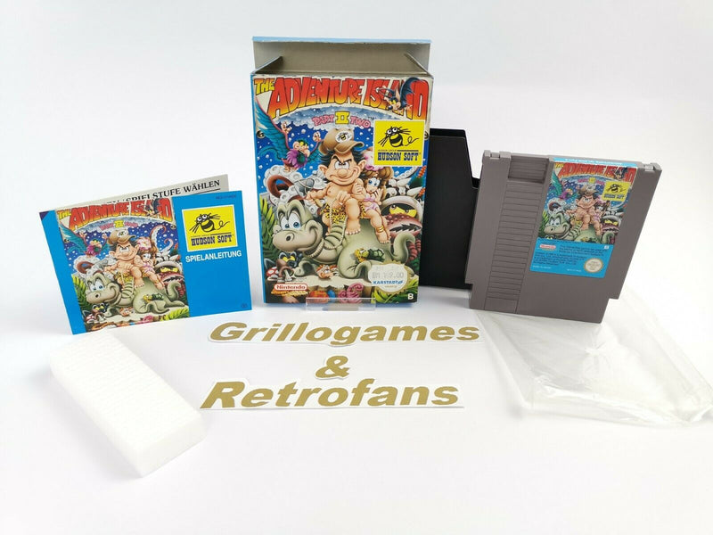 Nintendo Entertainment System " The Adventure Island Part II Two 2 " | NES | Ovp