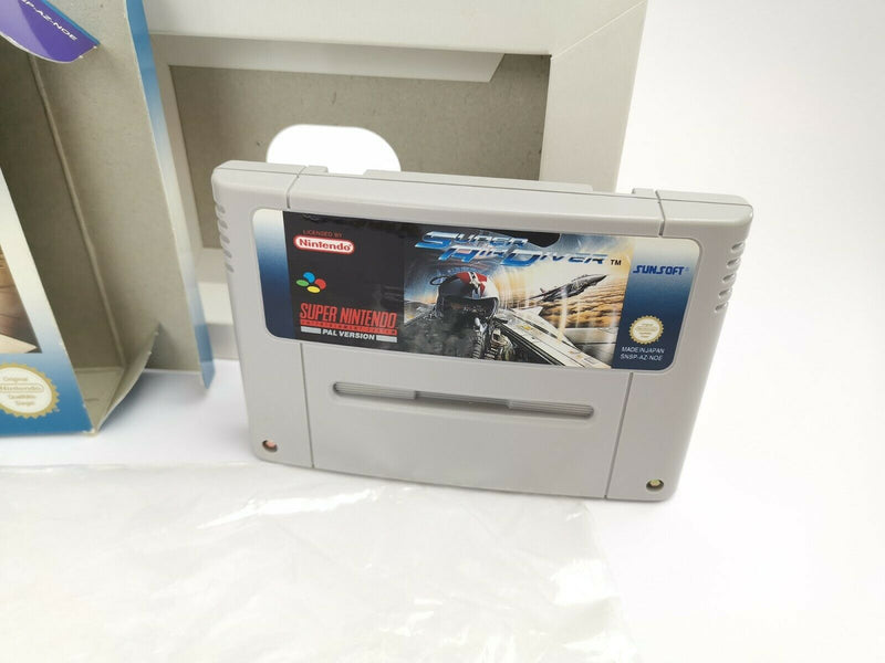 Super Nintendo Game "Super Air Diver" Snes | Original packaging | Pal | CIB