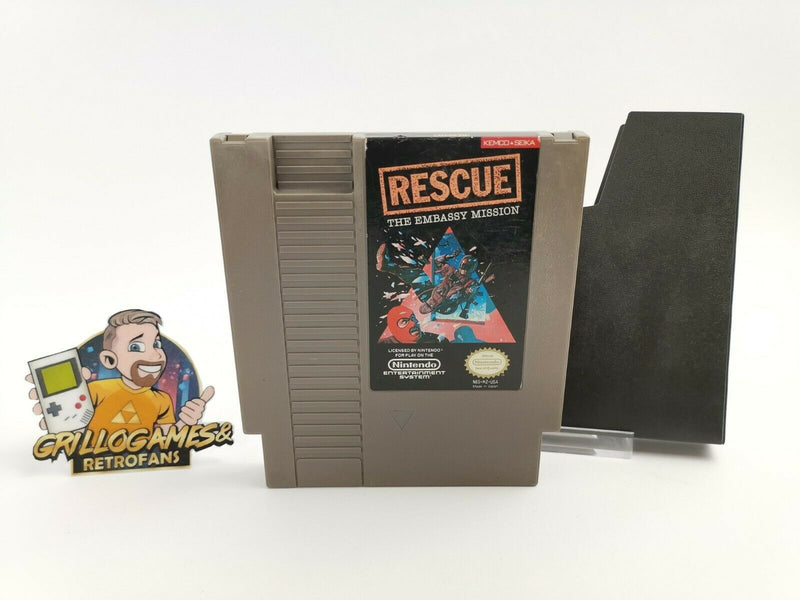 Nintendo Entertainment System Spiel " Rescue The Embassy Mission " Nes | Ntsc
