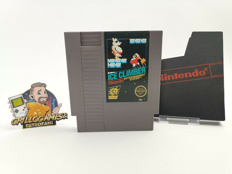 Nintendo Entertainment System Spiel " Ice Climber " Modul | NES | Pal B | FRA