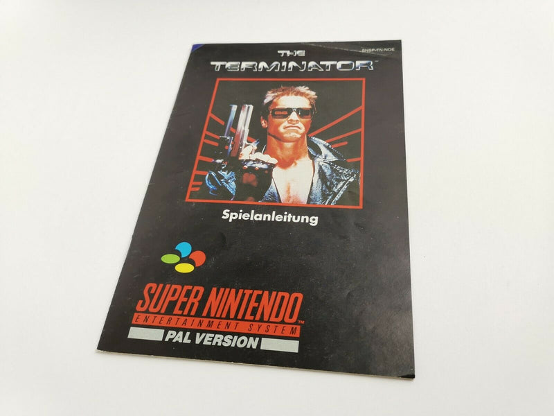 Super Nintendo Spiel " The Terminator " Snes | Ovp | Pal | NOE