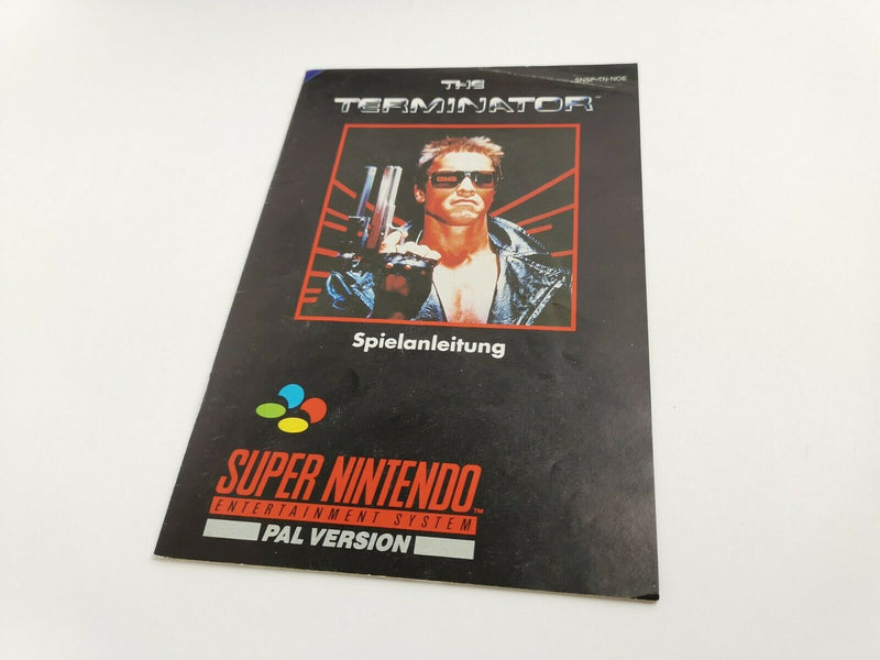 Super Nintendo Spiel " The Terminator " Snes | Ovp | Pal | NOE