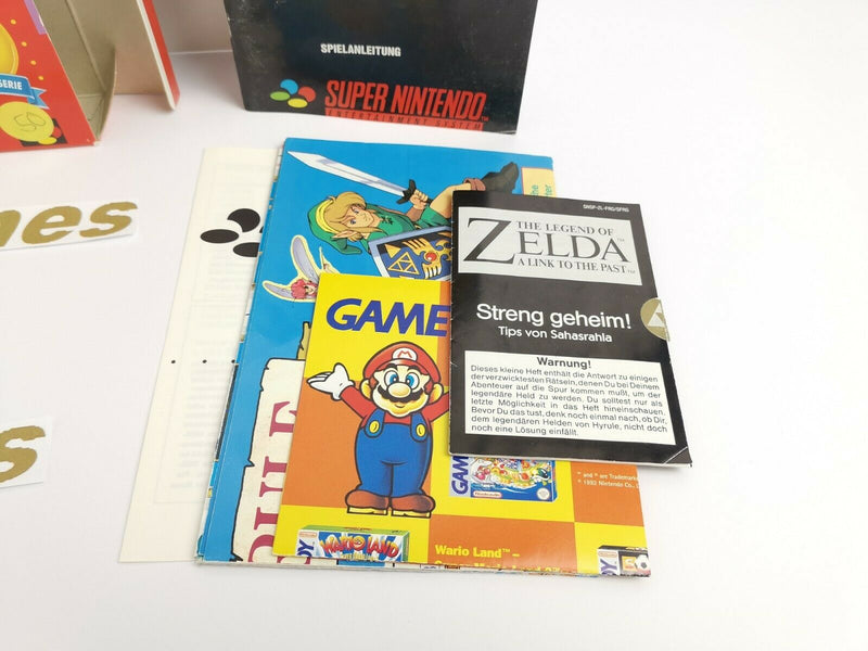 Super Nintendo | " The Legend of Zelda a link to the Past  " | Snes | Ovp | Pal*