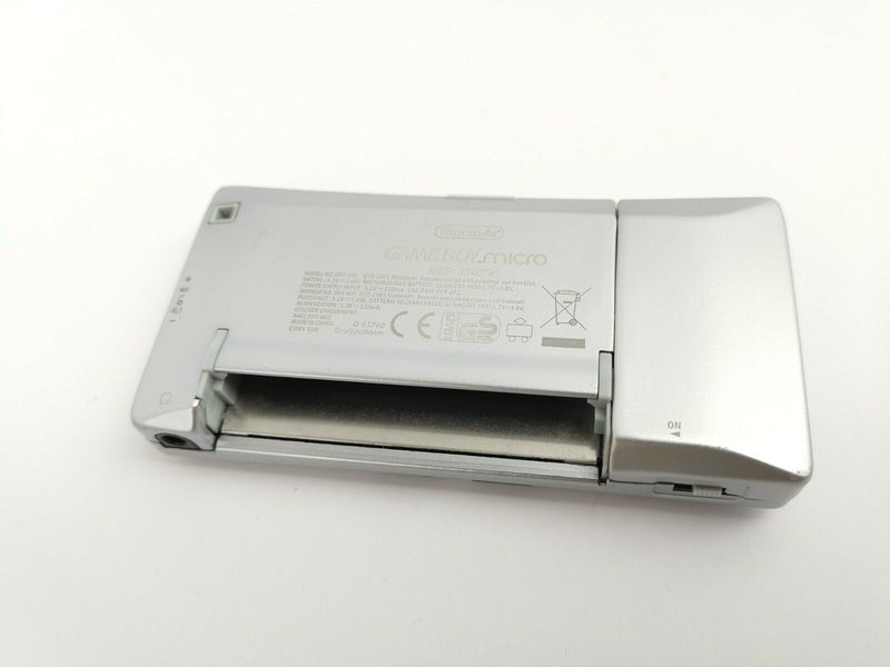 Nintendo Gameboy Micro Konsole " Silber | Silver " Ovp | Pal | Game Boy