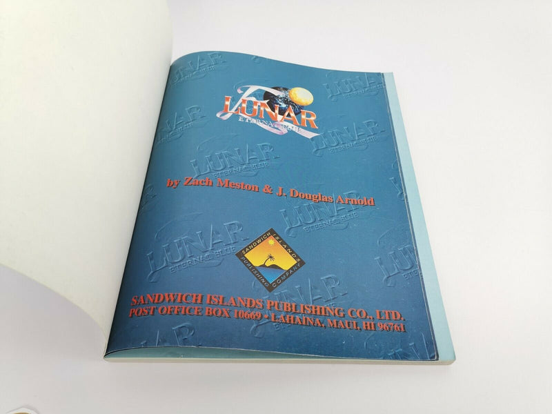 Sega CD Role Playing Game " Lunar  Eternal Blue The Official Strategy Guide "