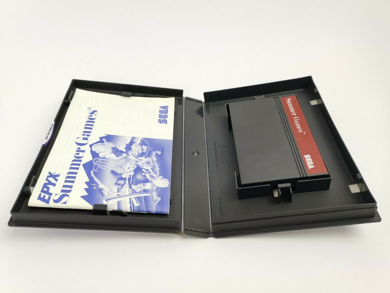 Sega Master System Spiel " Summer Games " MasterSystem | OVP | PAL | SummerGames