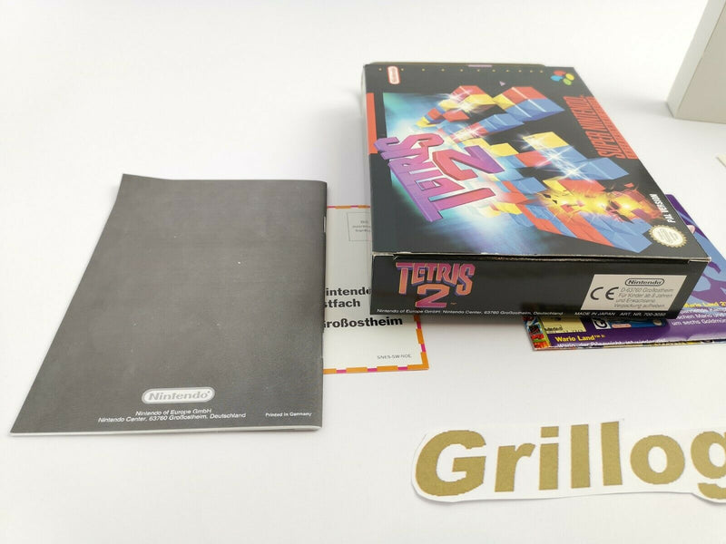 Super Nintendo Spiel " Tetris 2 " | Snes | Ovp | Pal | CIB