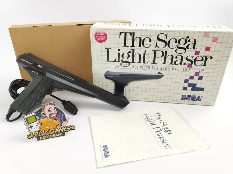 Sega Master System Controller " The Sega Light Phaser " Lightgun | OVP | PAL