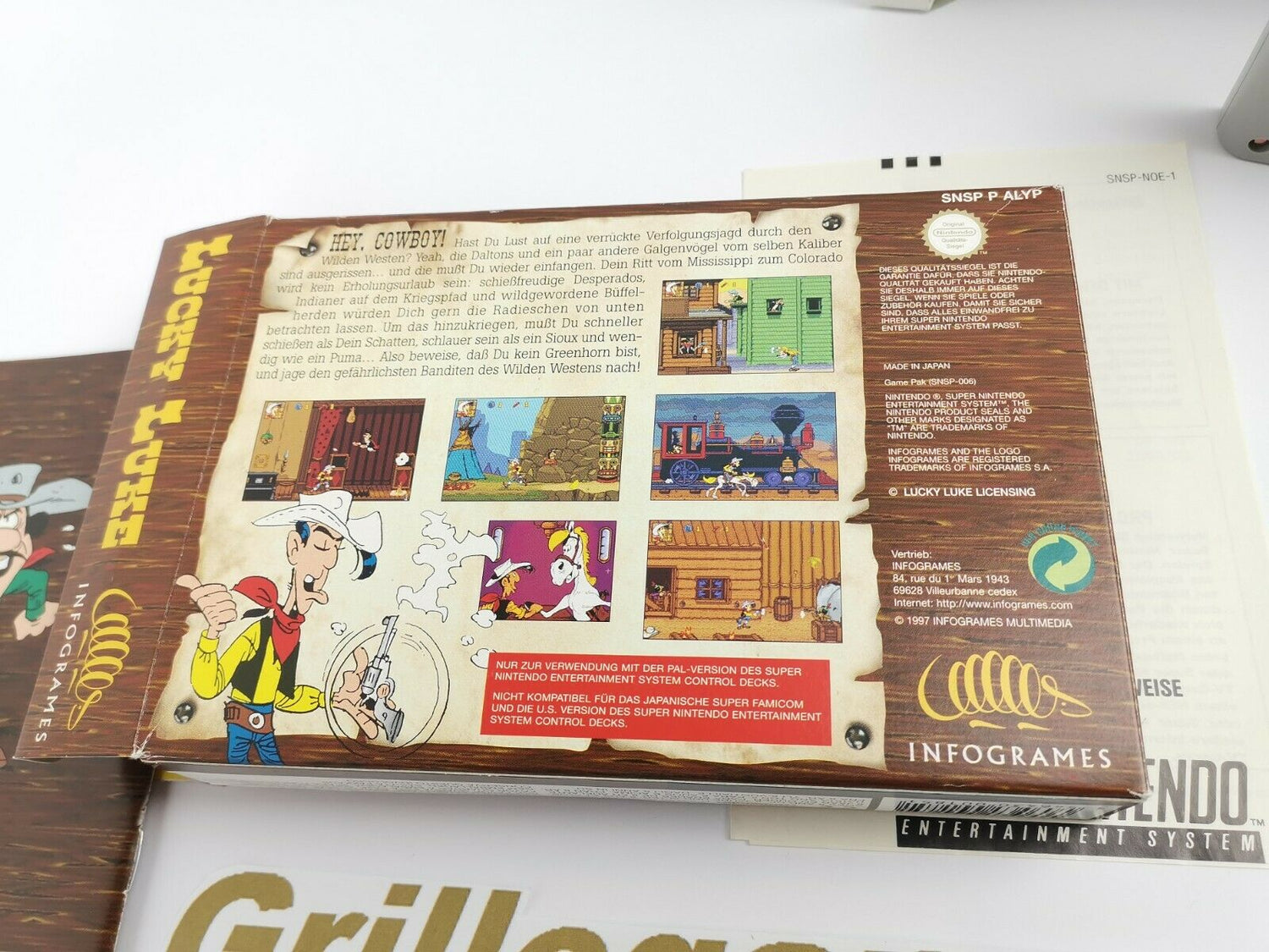 Super Nintendo Spiel 