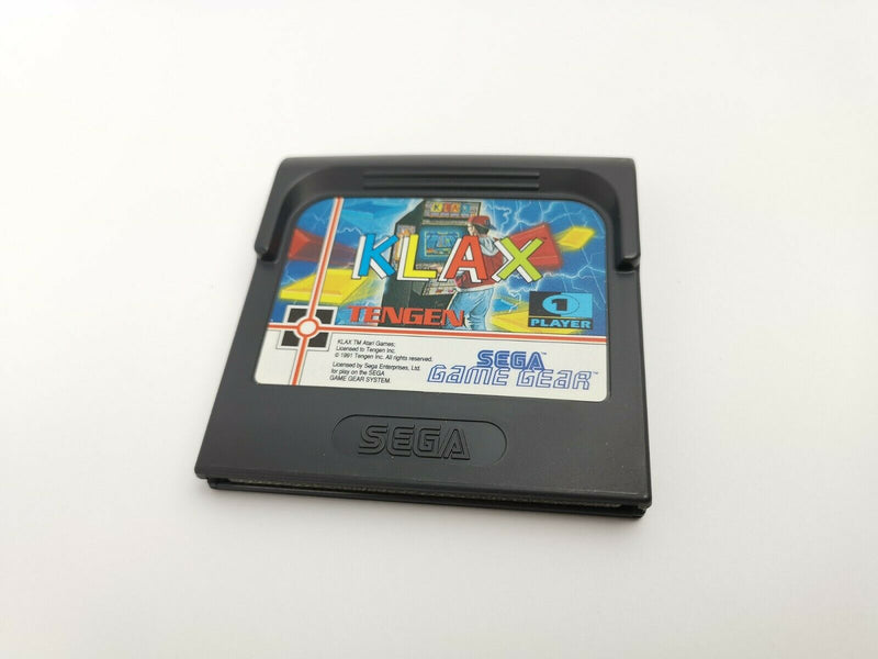 Sega Game Gear Spiel " Klax " Pal | Modul | GameGear
