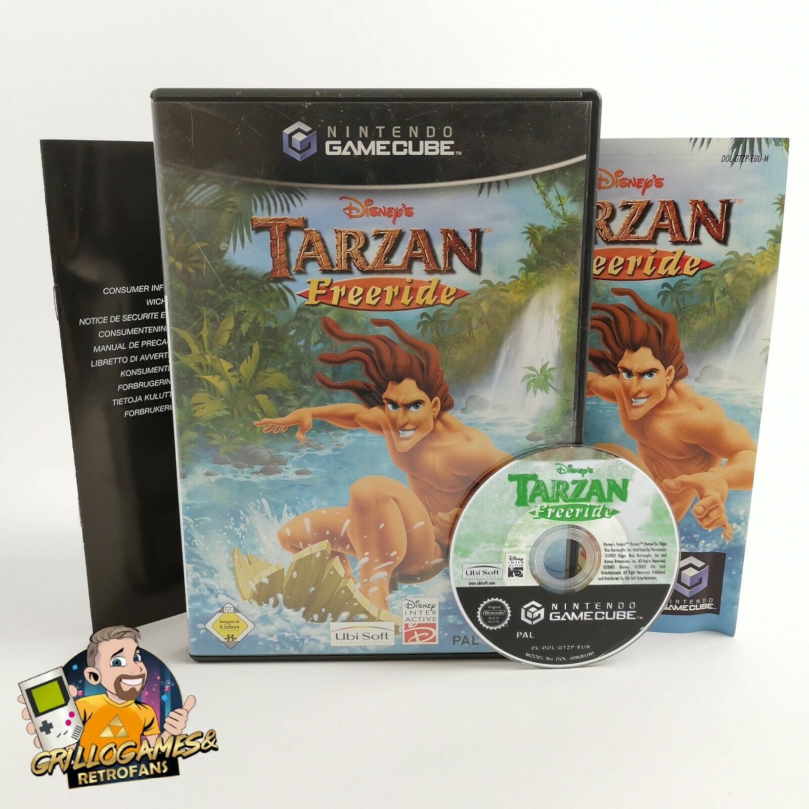 Nintendo Gamecube Spiel " Disneys Tarzan Freeride " GC GameCube | OVP | PAL