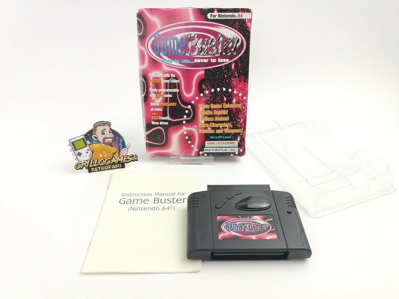 Nintendo 64 Game Buster | Game Codes N64 Gamebuster DEFECTIVE