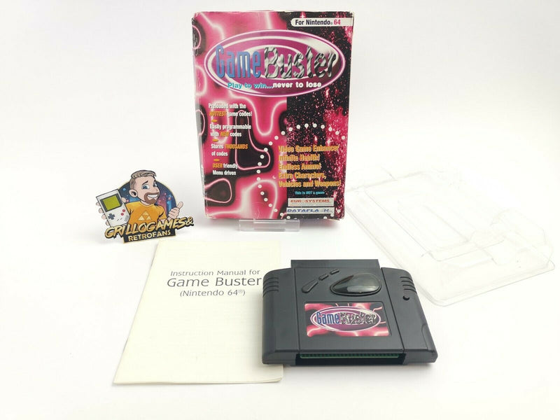 Nintendo 64 Game Buster | Game Codes N64 Gamebuster DEFEKT