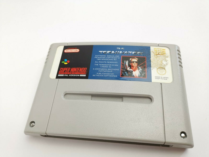 Super Nintendo Spiel " The Terminator " Snes | Ovp | Pal | NOE