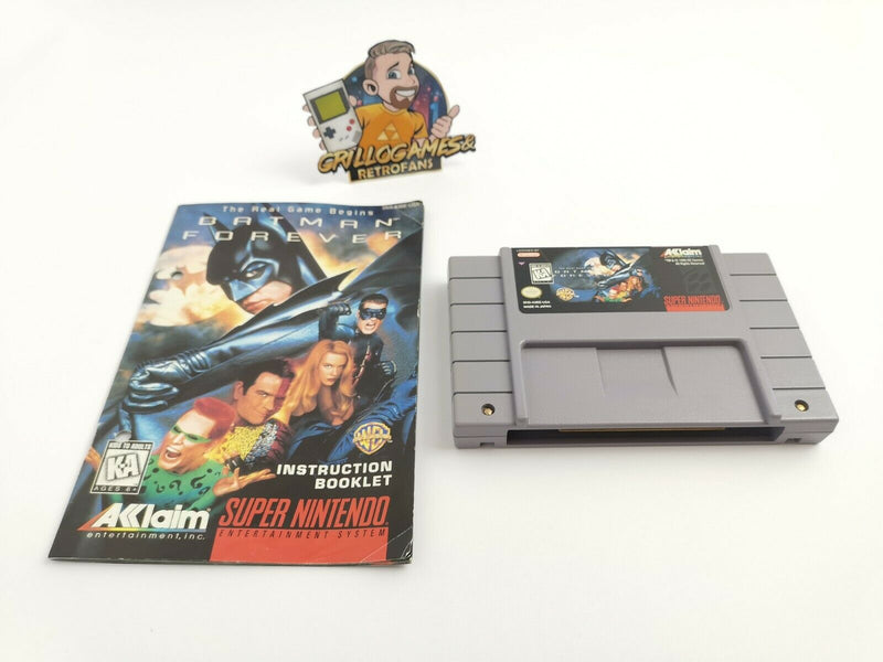 Super Nintendo Spiel " Batman Forever " Snes | Modul | NTSC | USA
