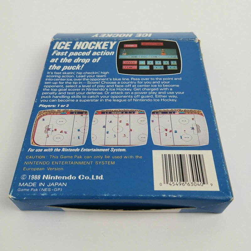Nintendo Entertainment System game "Ice Hockey" NES | Bee graves | OVP PAL