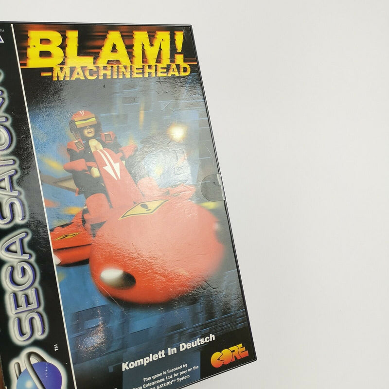 Sega Saturn game "Blam! Machinehead" SegaSaturn | Original packaging | PAL