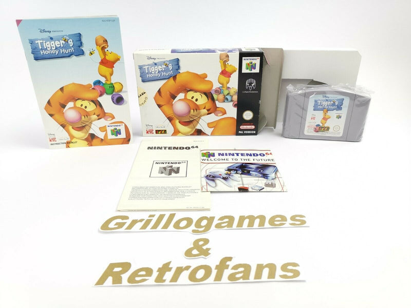Nintendo 64 Spiel " Tigger´s Honey Hunt " N64 | Ovp | Pal | Tiggers