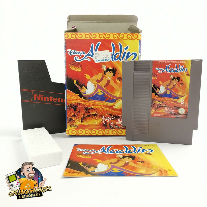 Nintendo Entertainment System Spiel " Disneys Aladdin " NES | OVP | PAL NOE