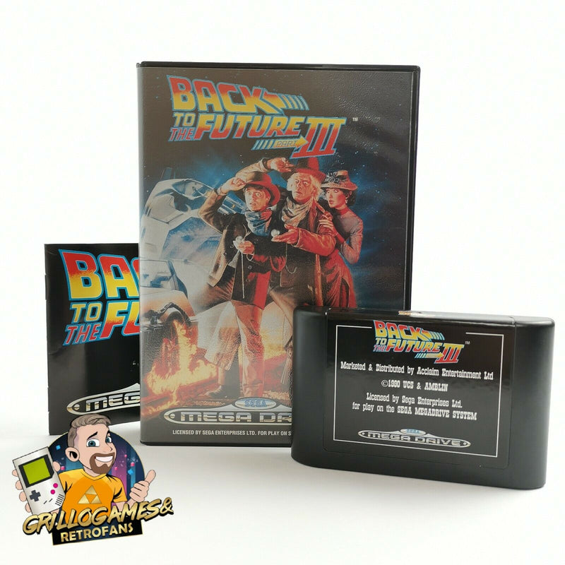 Sega Mega Drive Spiel " Back to The Future Part III 3 " MD MegaDrive | OVP | PAL