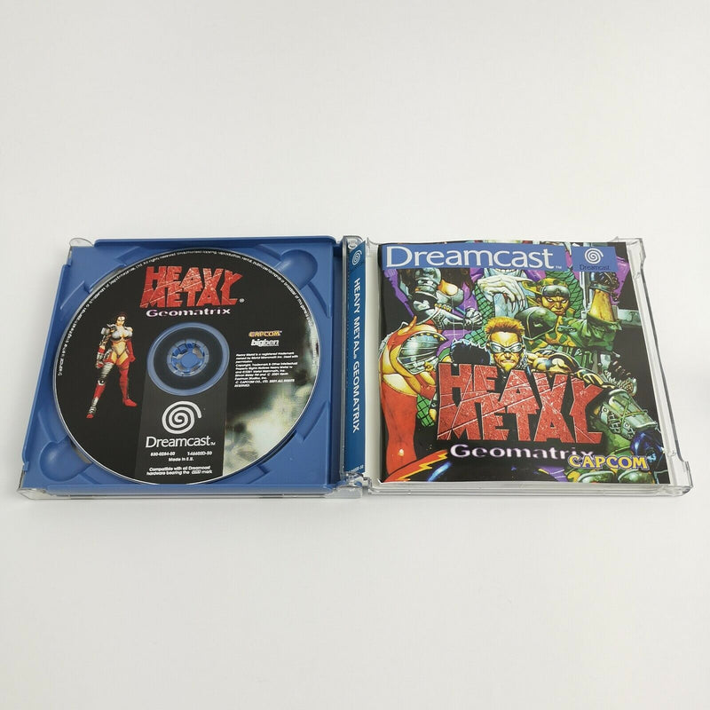Sega Dreamcast Spiel " Heavy Metal " DC | OVP | PAL | CAPCOM Geomatrix