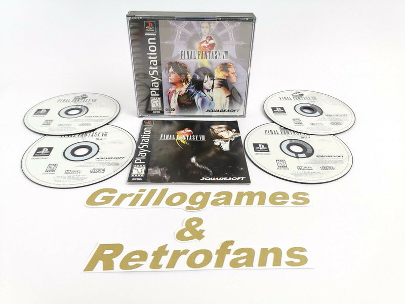 Sony Playstation 1 NTSC " Final Fantasy VIII " | Ps1 | PSX