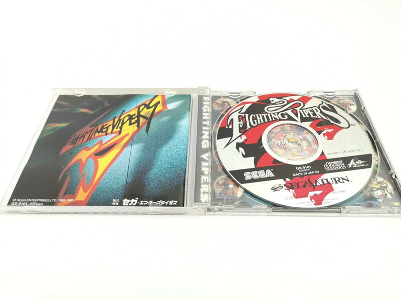 Sega Saturn Spiel " Fighting Vipers " Ovp | jap. | Japan | SegaSaturn