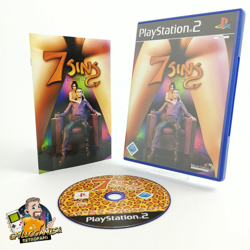 Sony Playstation 2 Game "7 Sins" Ps2 | Original packaging | German PAL version