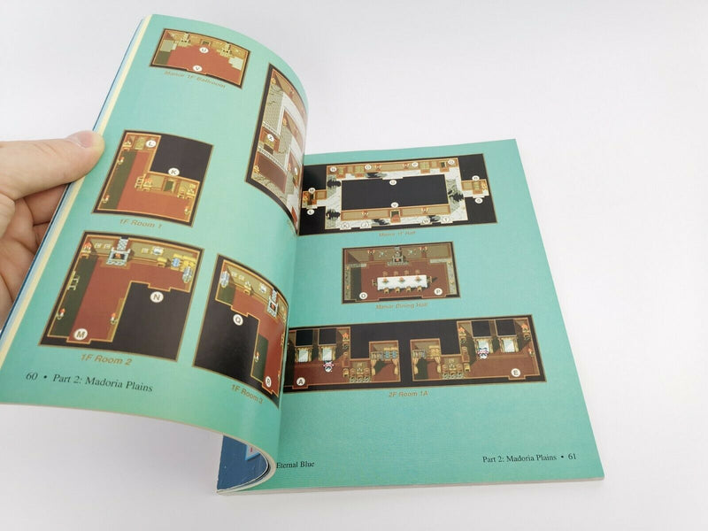 Sega CD Role Playing Game " Lunar  Eternal Blue The Official Strategy Guide "