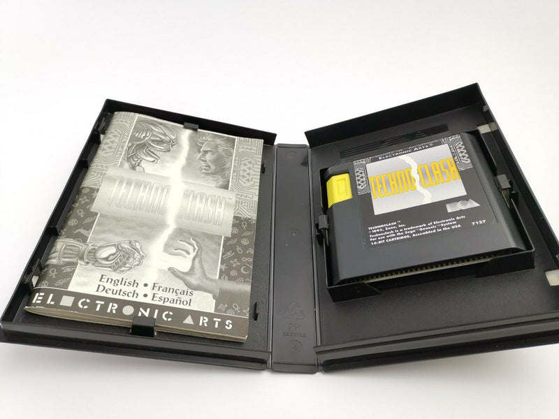 Sega Mega Drive Spiel " Techno Clash " | Pal | Ovp | Sega MD MegaDrive