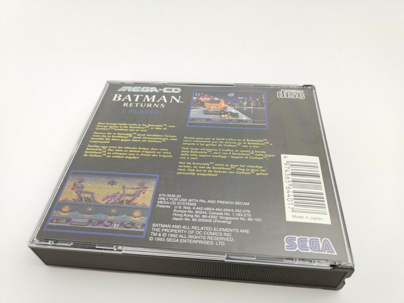Sega Mega CD Spiel " Batman Returns " Mega-CD | OVP | PAL