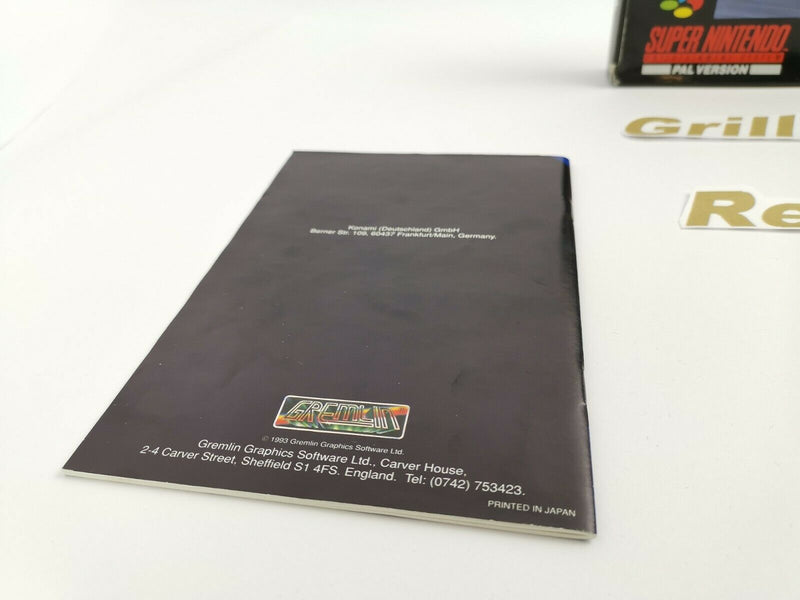 Super Nintendo game "Nigel Mansell's World Championship" Snes | Pal | Original packaging |
