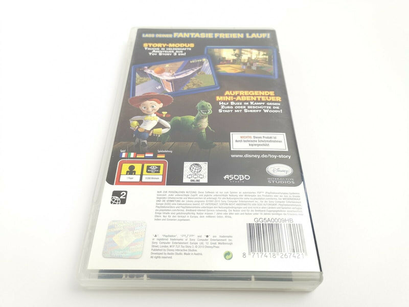 Sony Playstation Portable Spiel " Disney Pixar Toy Story " Ovp | Pal | PSP