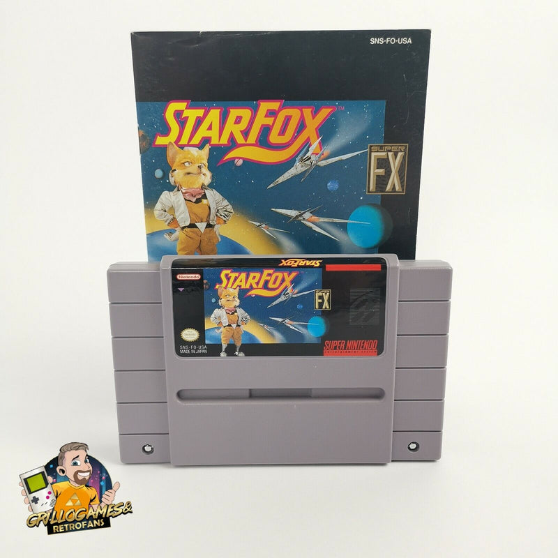 Super Nintendo Spiel " Starfox FX " SNES | Modul | NTSC-U/C USA