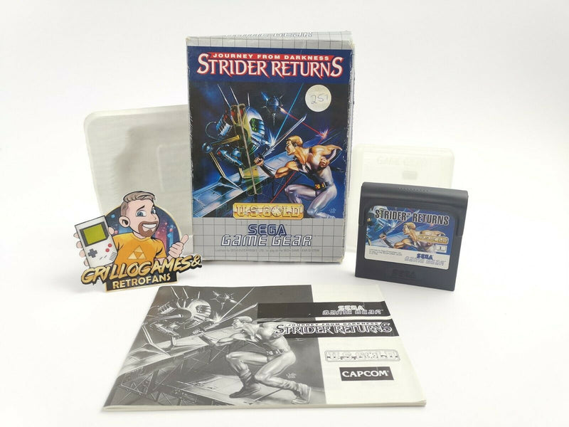 Sega Game Gear game "Journey from Darkness Strider Returns" original packaging | US gold