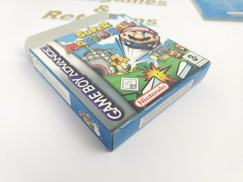 Nintendo Gameboy Advance Spiel " Super Marioball " | GBA | Ovp