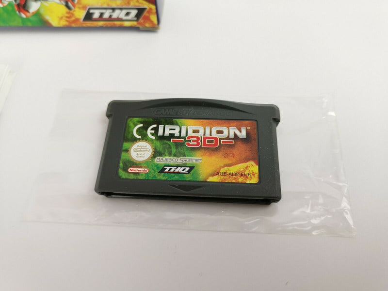 Nintendo Gameboy Advance Spiel " Iridion 3D " Game Boy GBA | OVP | PAL EUR
