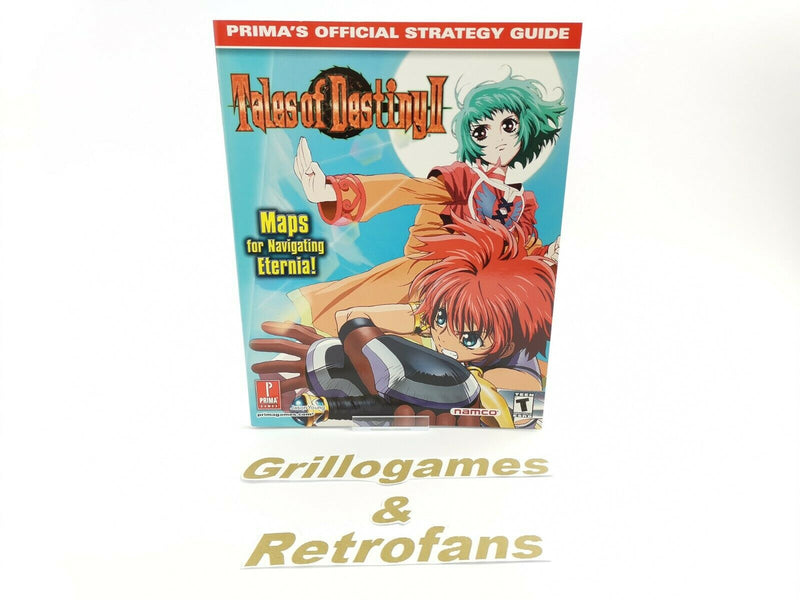 Playstation 1 Tales of Destiny II 2 Prima s official Strategy Guide |Lösungsbuch